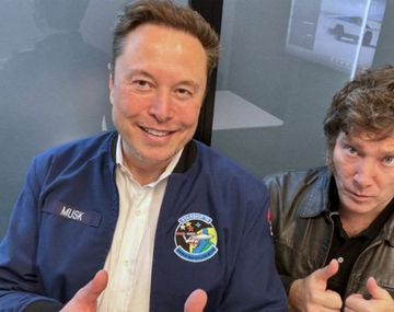 Elon Musk y Javier Milei.