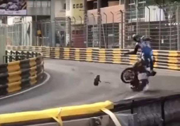 Un motociclista murió en un terrible accidente en el Grand Prix de Macao