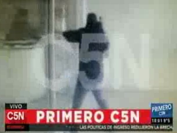 VIDEO: así fue el golpe comando al banco Río de Caballito