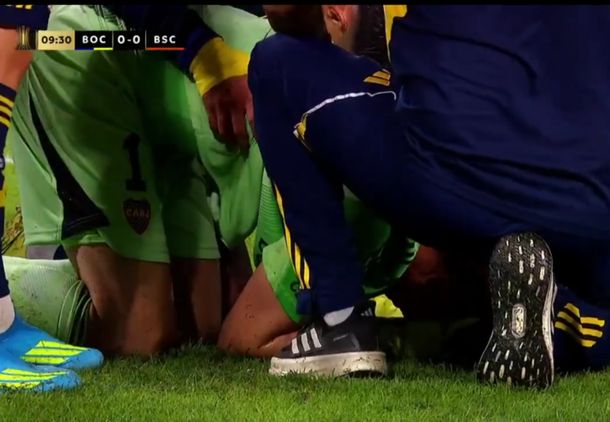 Golpe durísimo para Boca: Agustín Marchesín salió lesionado entre lágrimas y encendió todas las alarmas