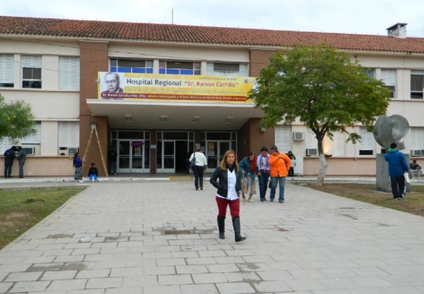El hombre fue trasladado al Hospital Ramón Carrillo (foto: Google Maps)