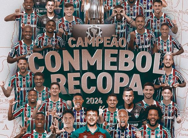 Con dos goles y dos expulsiones, Fluminense se coronó campeón en la Recopa Sudamericana