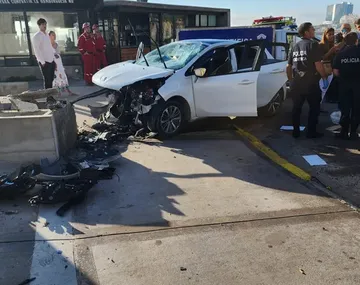 Un muerto y tres heridos por un fuerte choque en Torreón del Monje