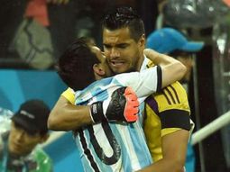 Romero: Es mentira eso de los amigos de Messi