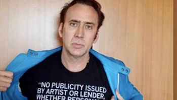 nicolas cage, de campana para no ver su nuevo film nicolas cage, de campana para no ver su nuevo film