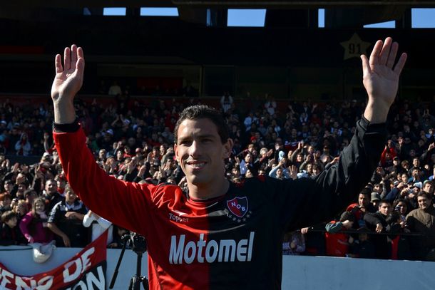 Maxi Rodríguez volvió a ponerse la camiseta de Newells