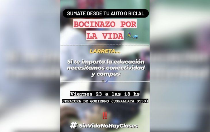 Ciudad: padres y madres convocaron a una marcha para exigir medidas