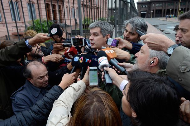 Marcos Peña, tras la reunión con Aníbal: Fue una charla muy cordial