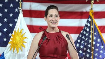 Heide Fulton, embajadora de Estados Unidos en Uruguay. Heide Fulton, embajadora de Estados Unidos en Uruguay.