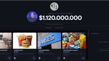 Lanzaron una app para gastar los 800 mil dólares que le atribuyen a Manuel Adorni Lanzaron una app para gastar los 800 mil dólares que le atribuyen a Manuel Adorni