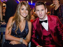 Antonella Roccuzzo y Lionel Messi Antonella Roccuzzo y Lionel Messi