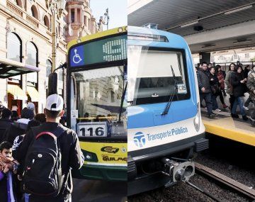 Golpe al bolsillo: colectivos y trenes aumentarán un 40% en diciembre