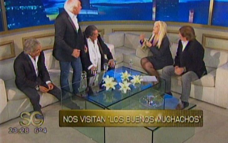 Los Buenos Muchachos visitaron a Susana