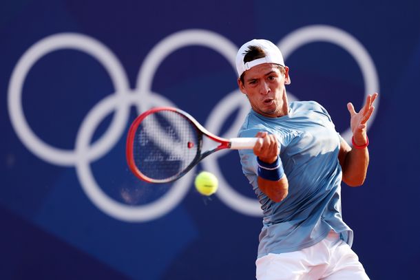 Sebastián Baez ganó y está en octavos de final de los Juegos Olímpicos de París 2024