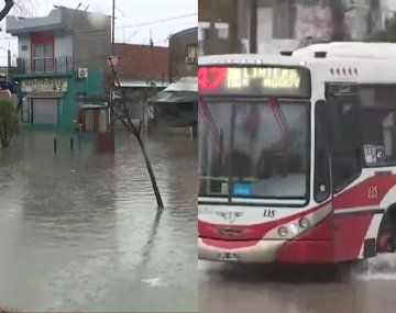 Inundaciones tras el temporal: vecinos atrapados por el agua en Villa Celina