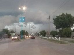 Alerta meteorológico por tormenta: destrozos en una importante ciudad de la Provincia de Buenos Aires