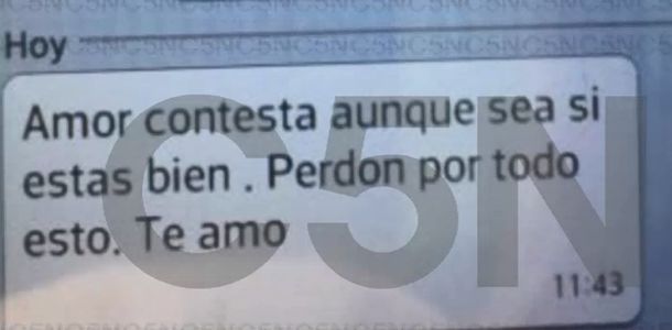El mensaje del novio de la modelo acuchillada