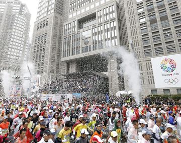 Las mejores imágenes del maratón de Tokyo