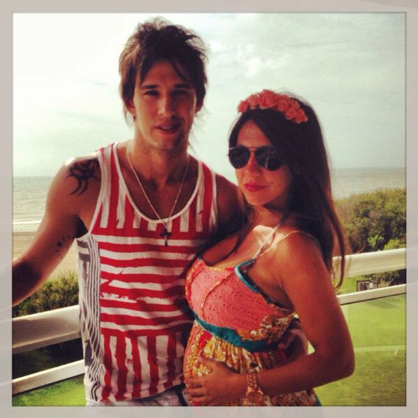 Tamara Alves lució su panza de cinco meses durante su visita a la Argentina