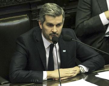 Marcos Peña responde preguntas de diputados
