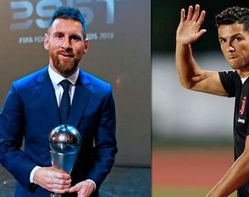 Messi votó a CR7 para The Best