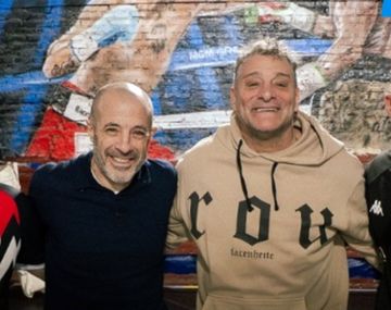 Daniel Amoroso y el Turco García en campaña.