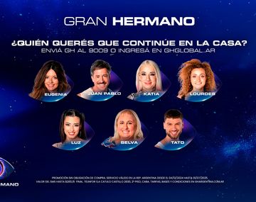 Quién será el eliminado de Gran Hermano