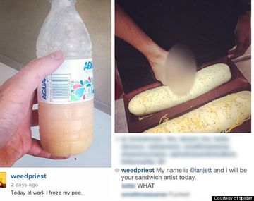 Insólito: un empleado de Subway pone su pene en el pan