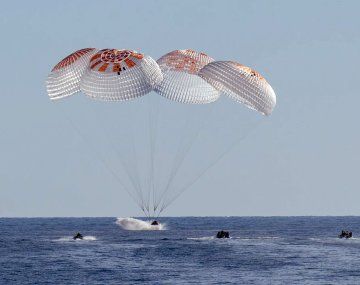Así fue la vuelta a la Tierra de los astronautas varados en el espacio
