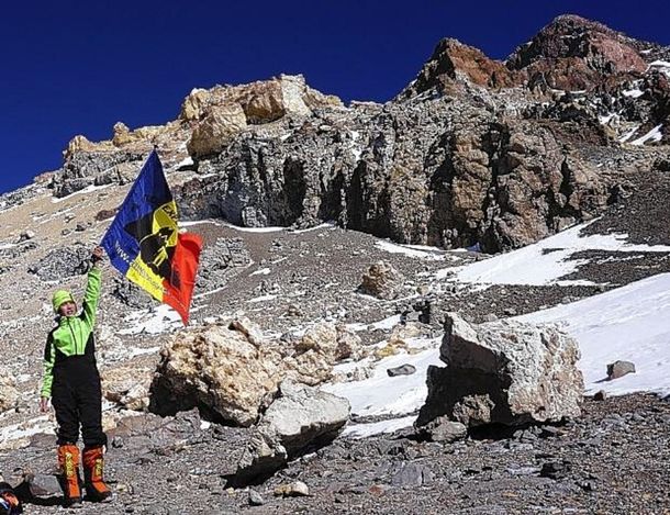 Tiene 12 años e hizo cumbre en el Aconcagua