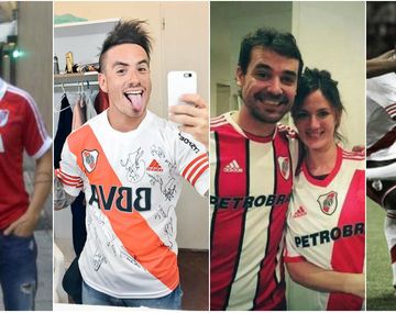 El festejo de los famosos por el triunfo de River