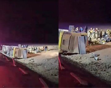 Un micro argentino volcó en Chile: cuatro muertos y más de 20 heridos