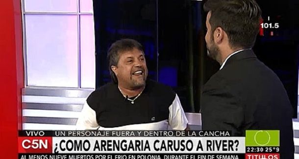 VIDEO: La increíble arenga de Caruso Lombardi en C5N