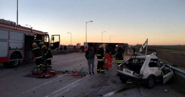 A contramano y a toda velocidad por la autopista: un hombre provocó una tragedia