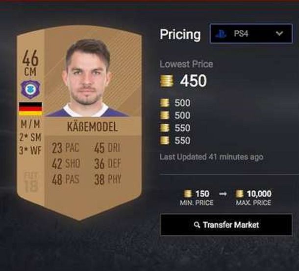 La increíble historia detrás del futbolista con la peor puntuación del FIFA 18