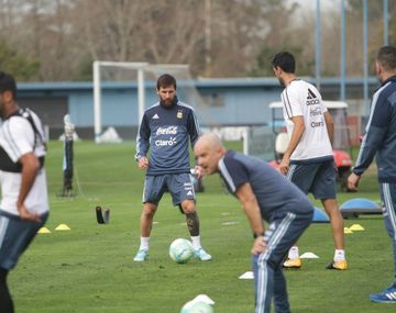 Entrenamiento de la Selección - Crédito: @Argentina