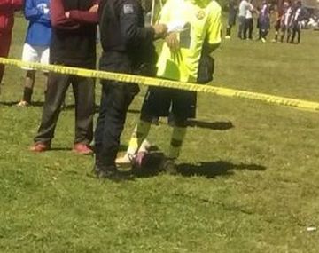 El agresor se escapó a bordo de un vehículo particular