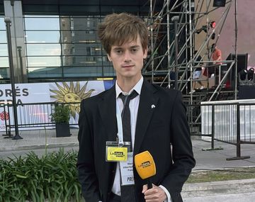 El influencer libertario Marco Palazzo.