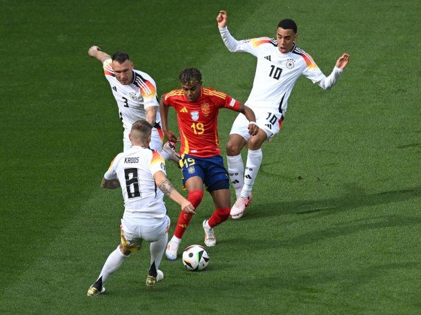 En el alargue, España le ganó a Alemania y pasó a semifinales de la Eurocopa 2024