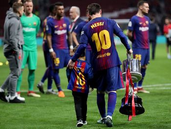 La tierna foto que publicó Antonella tras otro triunfo de Lio Messi