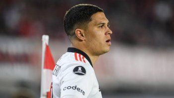 El enigmático posteo de Juanfer Quintero en River. El enigmático posteo de Juanfer Quintero en River.
