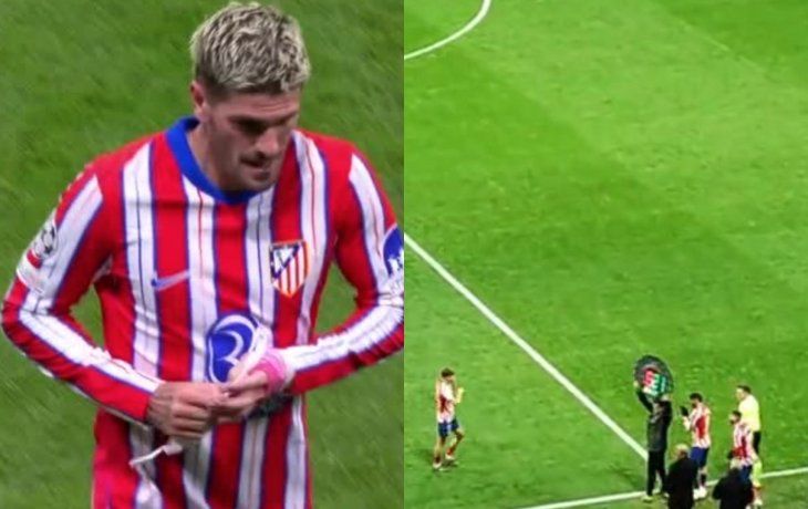 Video: los hinchas del Atlético Madrid silbaron a Rodrigo de Paul