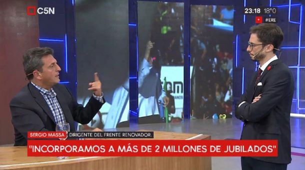 Massa en C5N: Si gobernamos le vamos a decir al FMI que los muertos no pagan