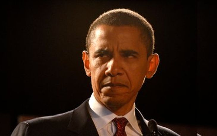 Obama enojado