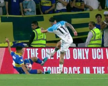 Relator enojado: Daniel Mollo estalló de furia por el penal contra Boca 
