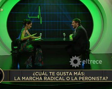 Sorpresiva reacción de Juana Viale al escuchar la Marcha Peronista