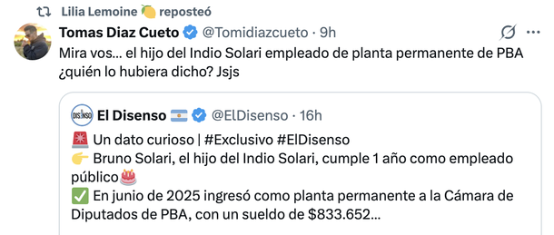 Se cayó la operación libertaria contra Bruno Solari, el hijo de Indio Solari. Se cayó la operación libertaria contra Bruno Solari, el hijo de Indio Solari.