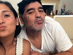 Jana y Diego Maradona Jana y Diego Maradona
