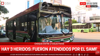 chocaron dos colectivos de la linea 59 en palermo: hay tres heridos chocaron dos colectivos de la linea 59 en palermo: hay tres heridos