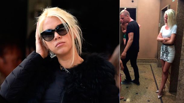 Maxi López visitó a sus hijos y Wanda Nara criticó a su novia sueca